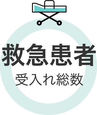 救急患者 受け入れ総数